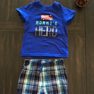 Shorts Set Firetruck